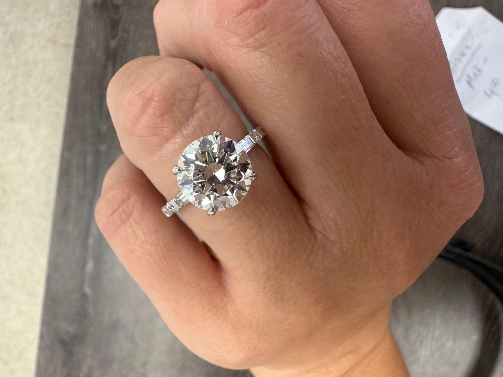 discount gold filled natural diamond promise ring